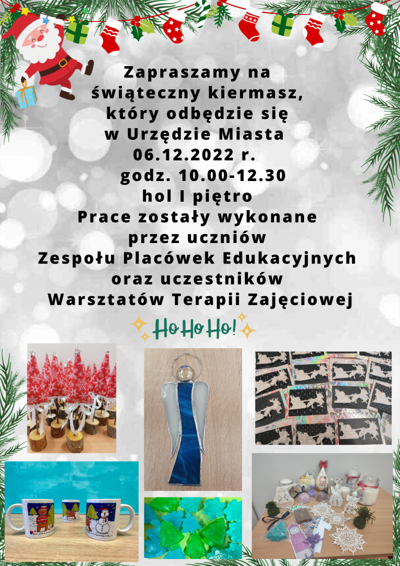 Zapraszamy na kiermasz świąteczny w Urzędzie Miasta Olsztyna